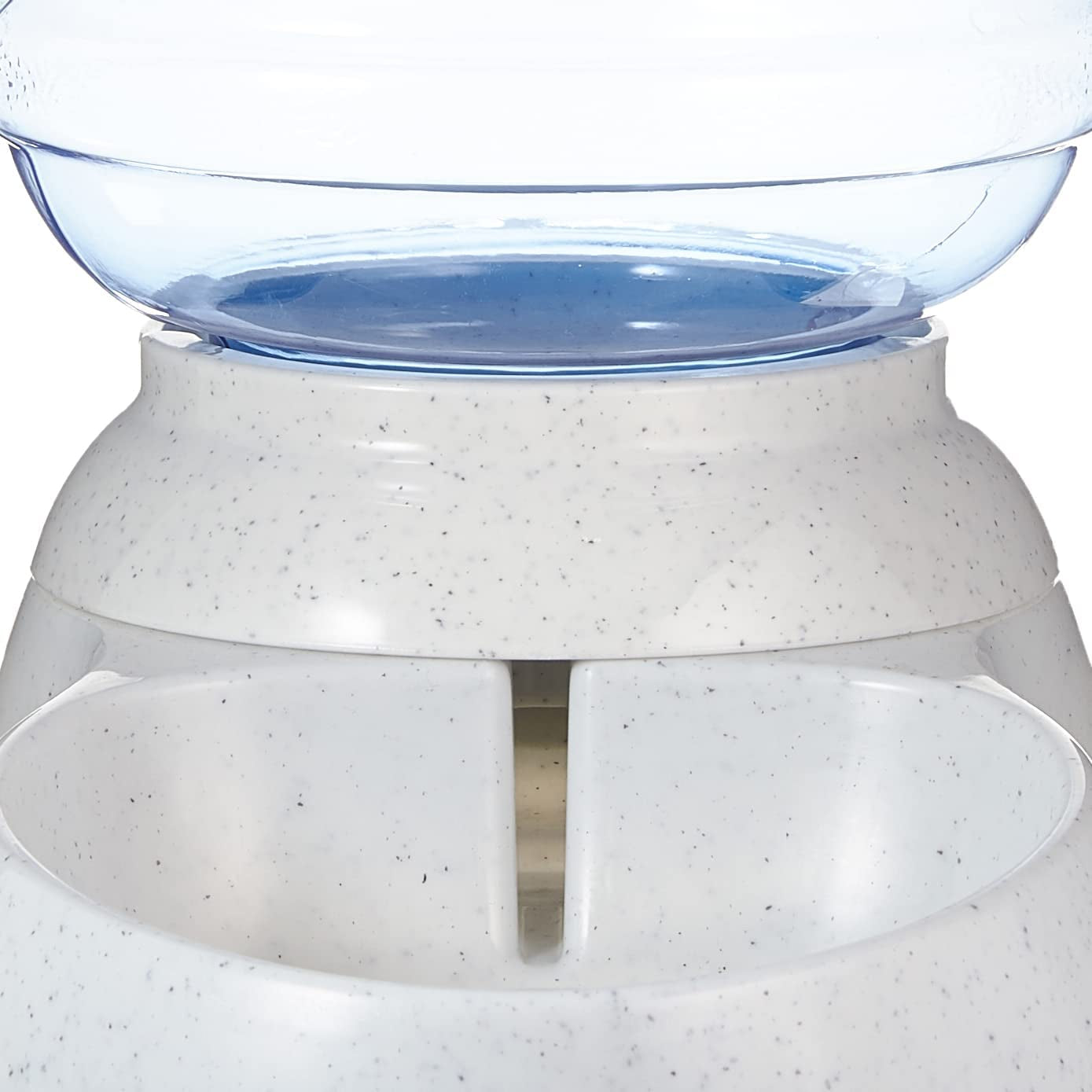 Gravity Pet Water Dispenser for Cat and Dog, Easy to Clean, 1 Gallon Capacity, Small, Gray