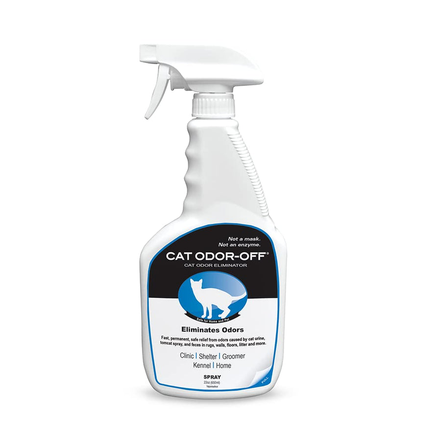 Odorcide Cat Odor-Off: Cat Spray Pet Odor Eliminator for Home - Pet Urine Odor Eliminator Spray, 22oz
