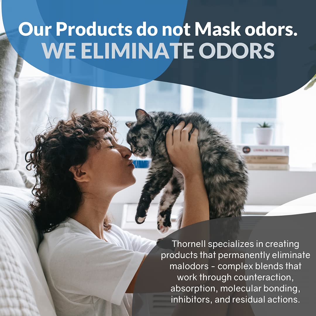 Odorcide Cat Odor-Off: Cat Spray Pet Odor Eliminator for Home - Pet Urine Odor Eliminator Spray, 22oz