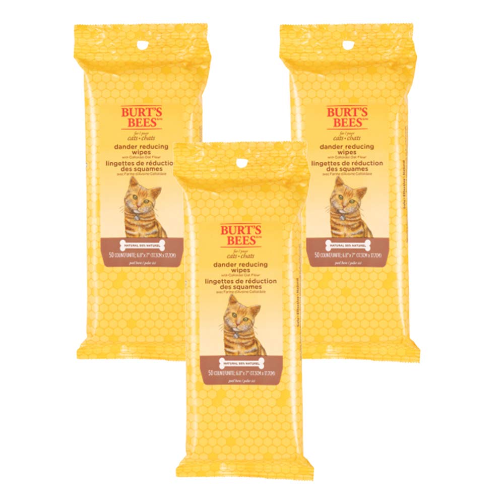Burt's Bees for Cats Hypoallergenic Cat Shampoo with Shea Butter & Honey | Best Shampoo for Cats with Dry or Sensitive Skin | Cruelty Free, Sulfate & Paraben Free, pH Balanced for Cats - 10 Fl Oz