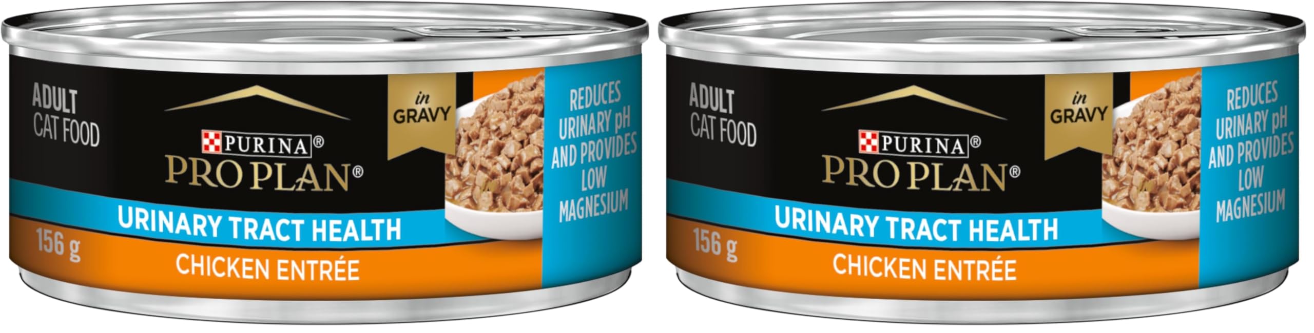 Purina Pro Plan Urinary Tract Health Wet Cat Food, Chicken Entrée - 156 g Can (24 Pack)