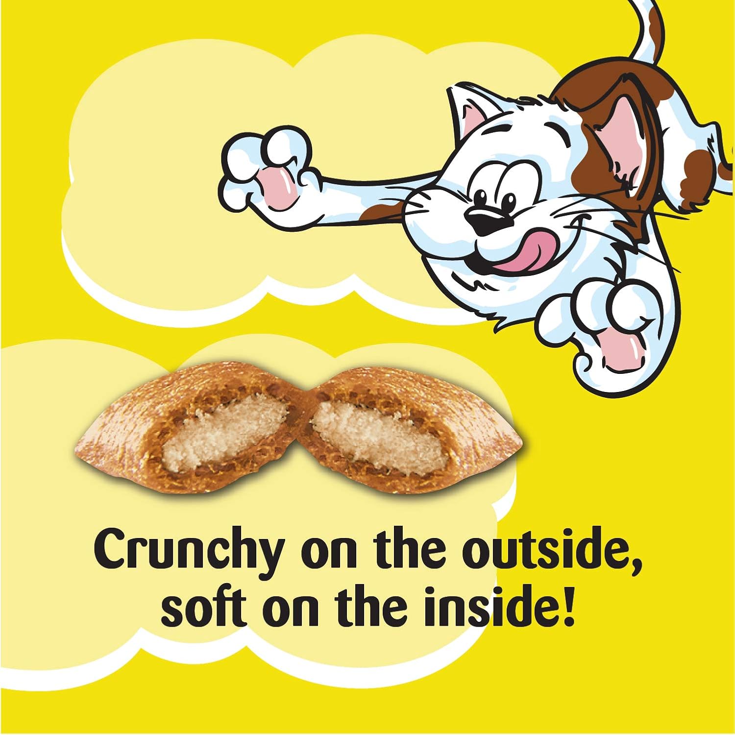 TEMPTATIONS Cat Treats, Tasty Chicken Flavour, 454g Tub