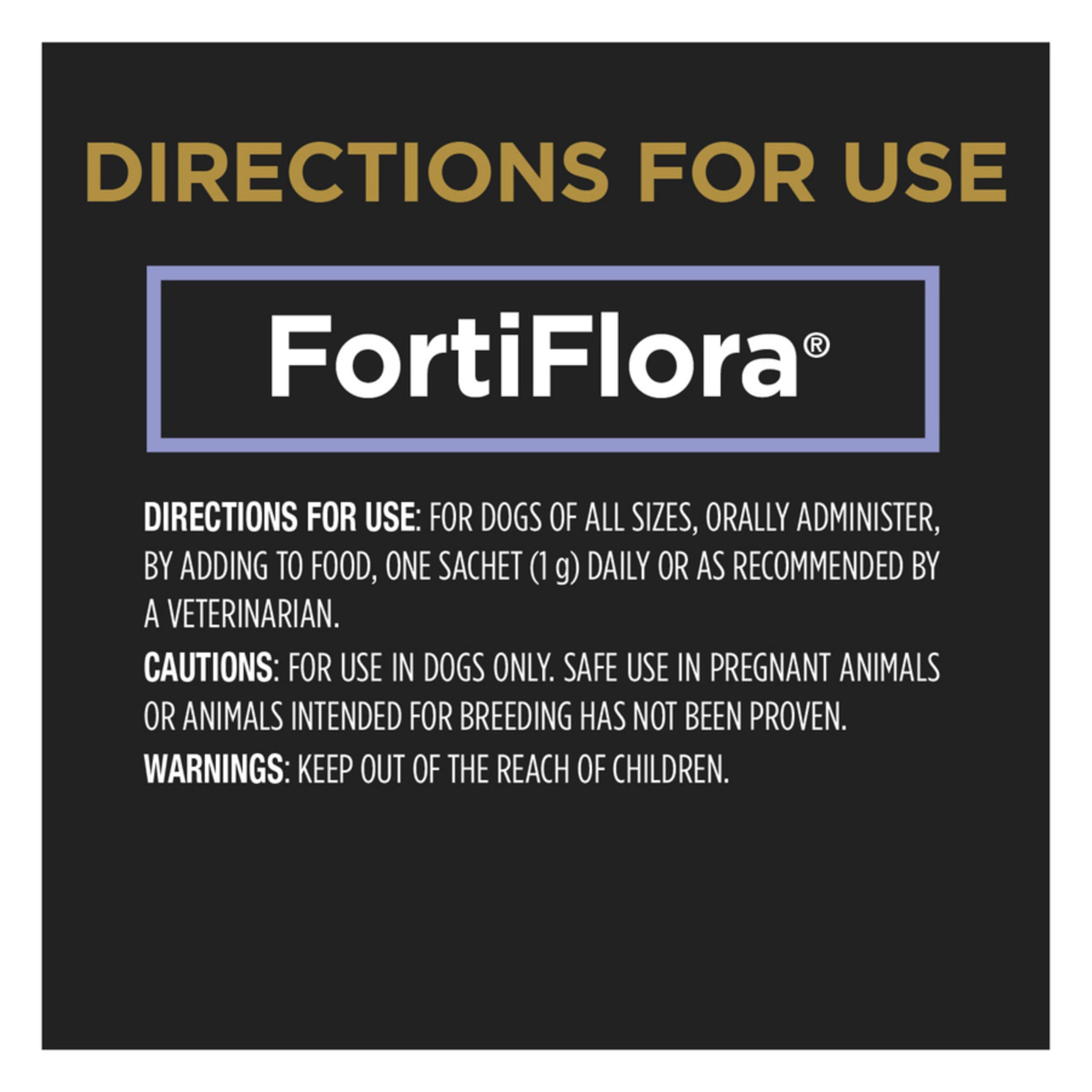 Purina Pro Plan Veterinary Supplements Fortiflora Powdered Dog Probiotics - 30 g sachets (Pack of 30)