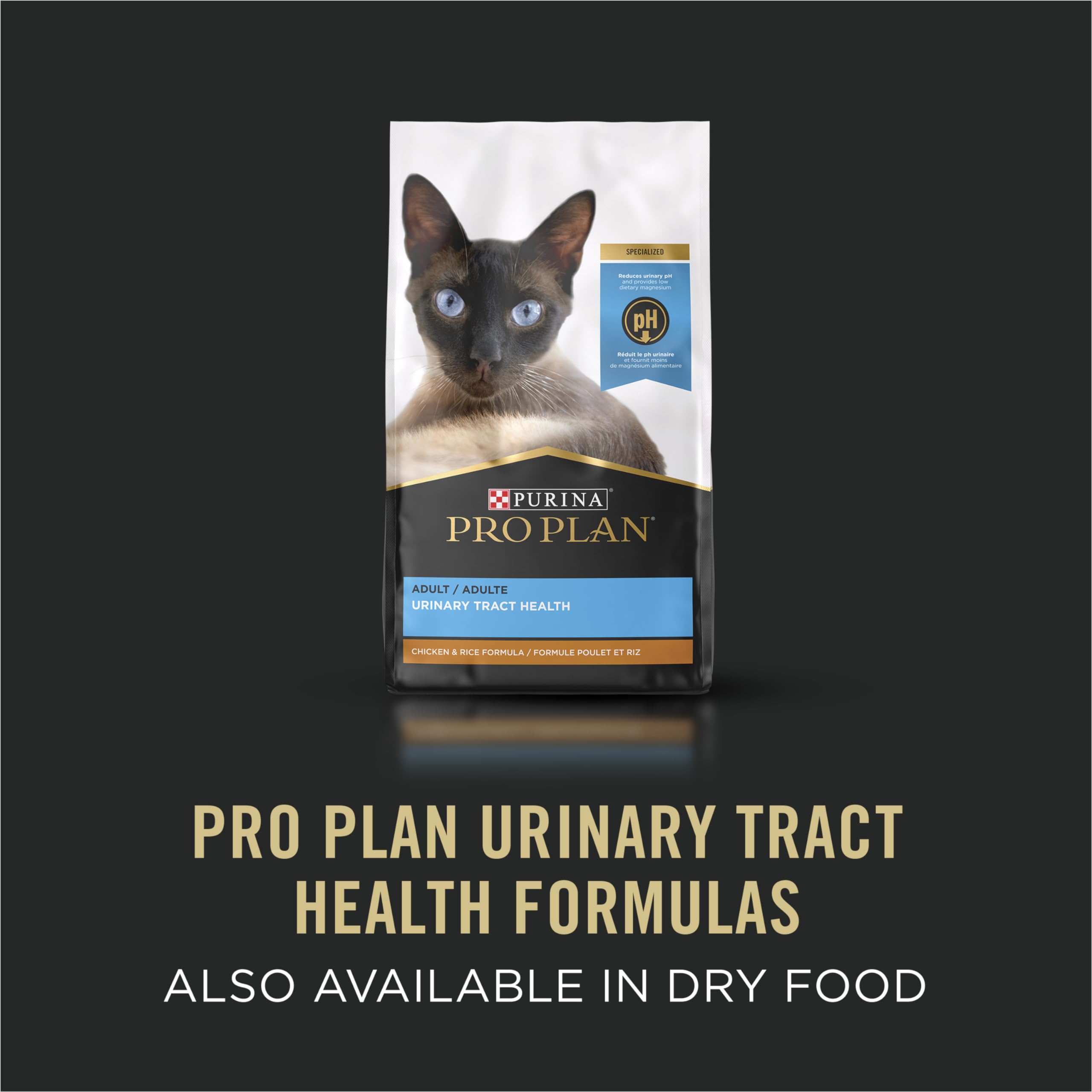 Purina Pro Plan Urinary Tract Health Wet Cat Food, Chicken Entrée - 156 g Can (24 Pack)