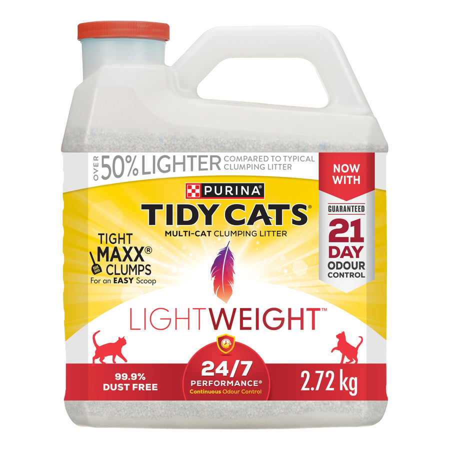 Tidy Cats 24/7 Performance Cat Litter, LightWeight Multi-Cat - 5.44 kg Box