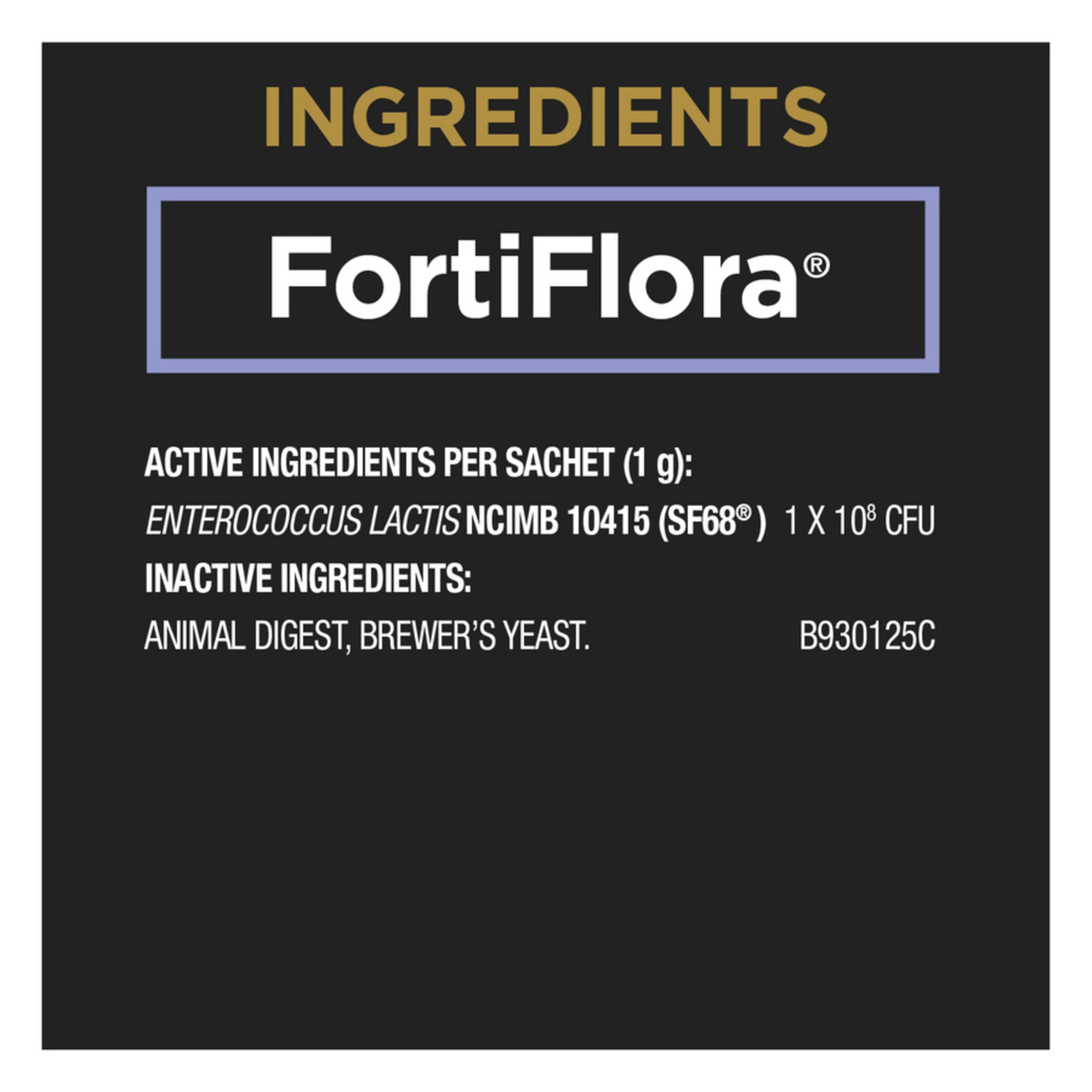 Purina Pro Plan Veterinary Supplements Fortiflora Powdered Dog Probiotics - 30 g sachets (Pack of 30)