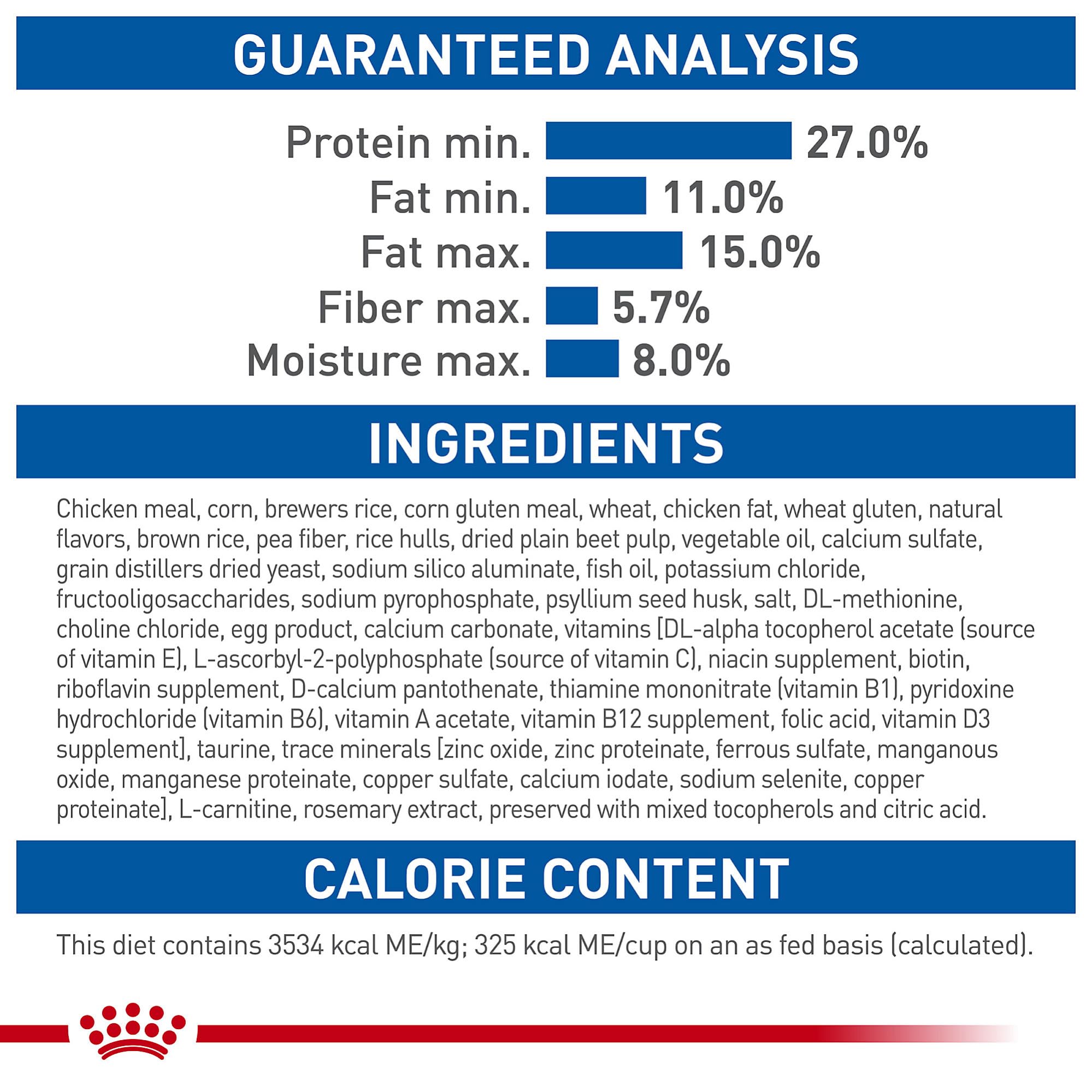 Royal Canin Indoor Adult Dry Cat Food, 15 lb bag