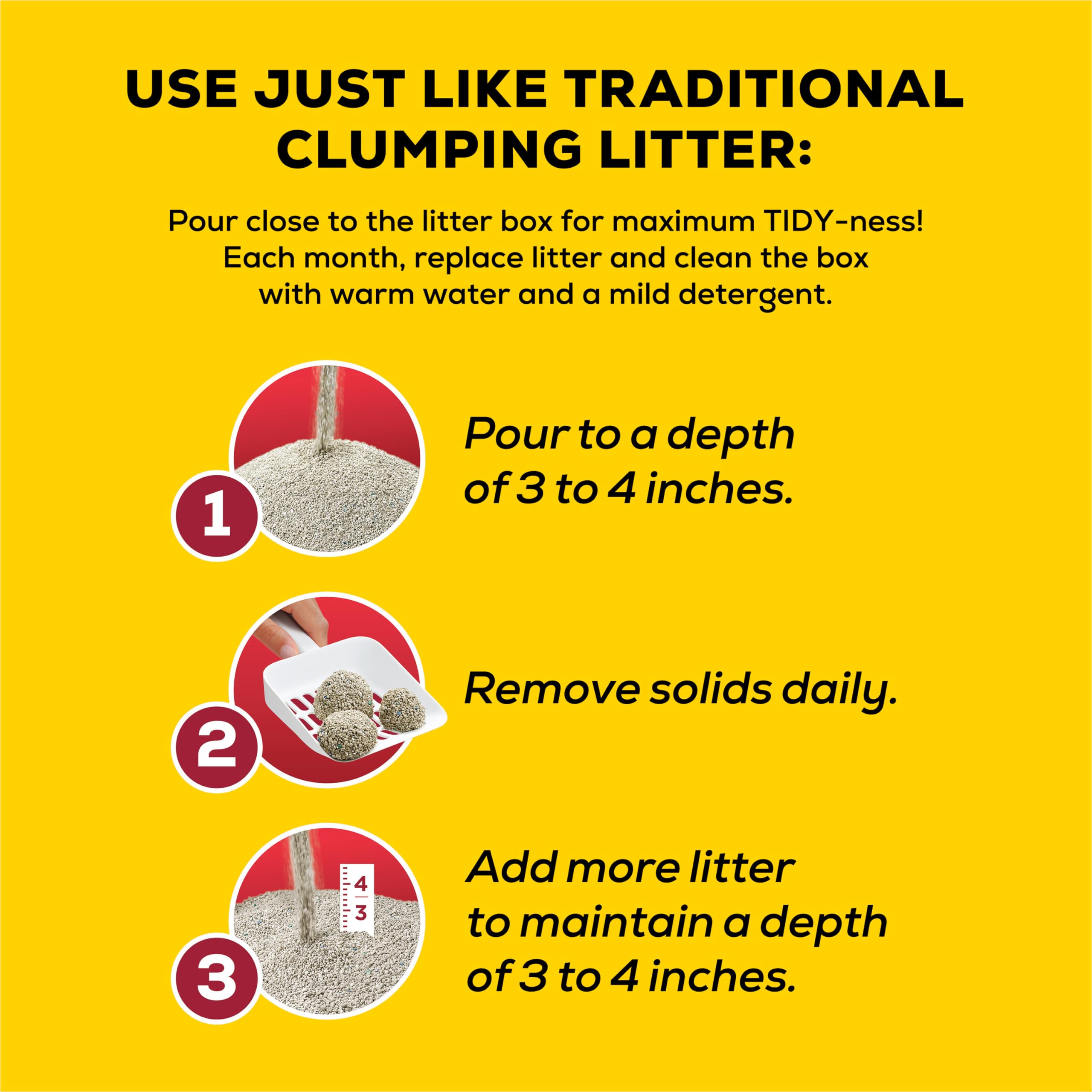 Tidy Cats 24/7 Performance Cat Litter, LightWeight Multi-Cat - 5.44 kg Box