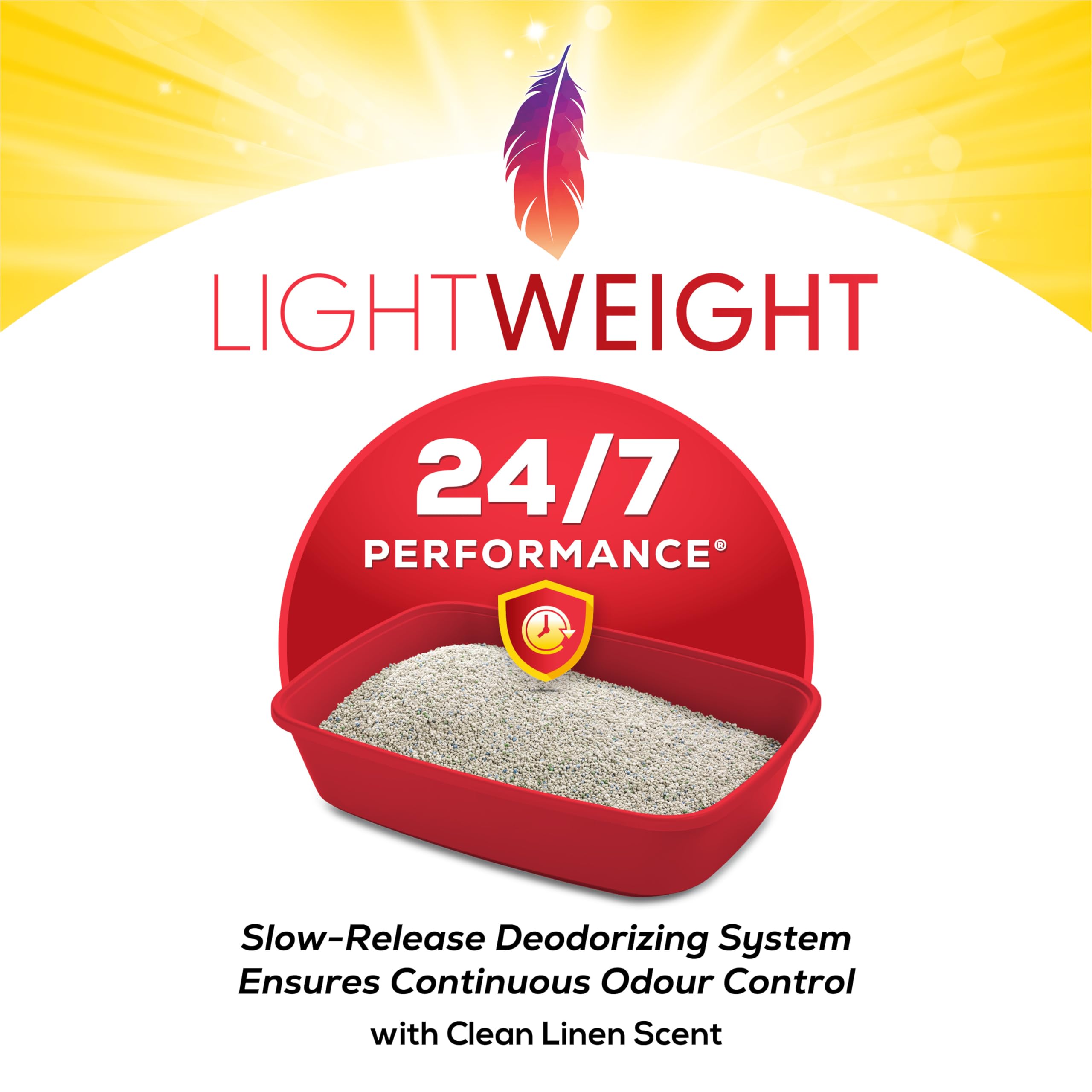 Tidy Cats 24/7 Performance Cat Litter, LightWeight Multi-Cat - 5.44 kg Box