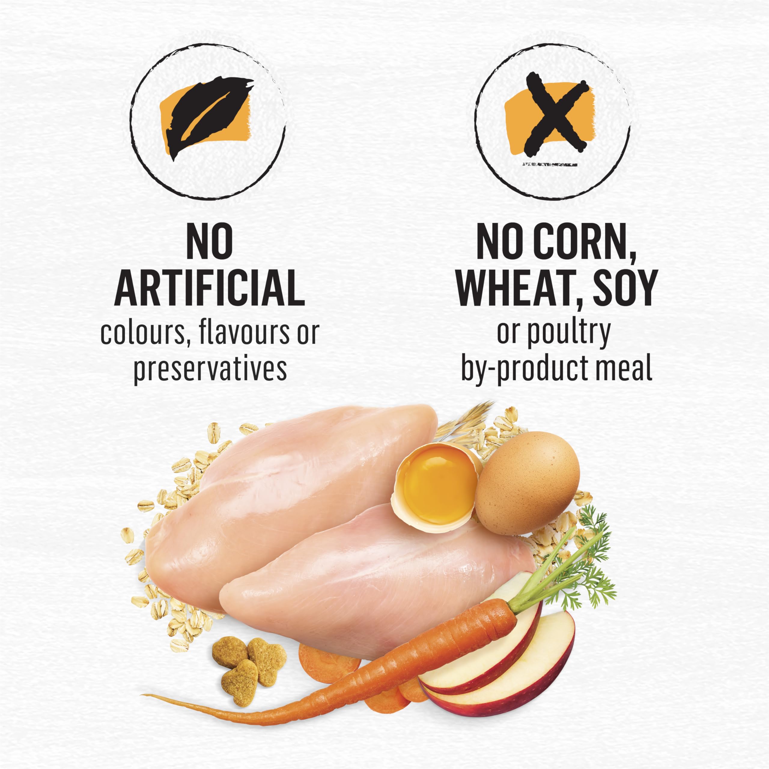 Beyond Simply Natural Dry Cat Food, Farm-Raised Chicken & Whole Oat Meal - 2.72 kg Bag
