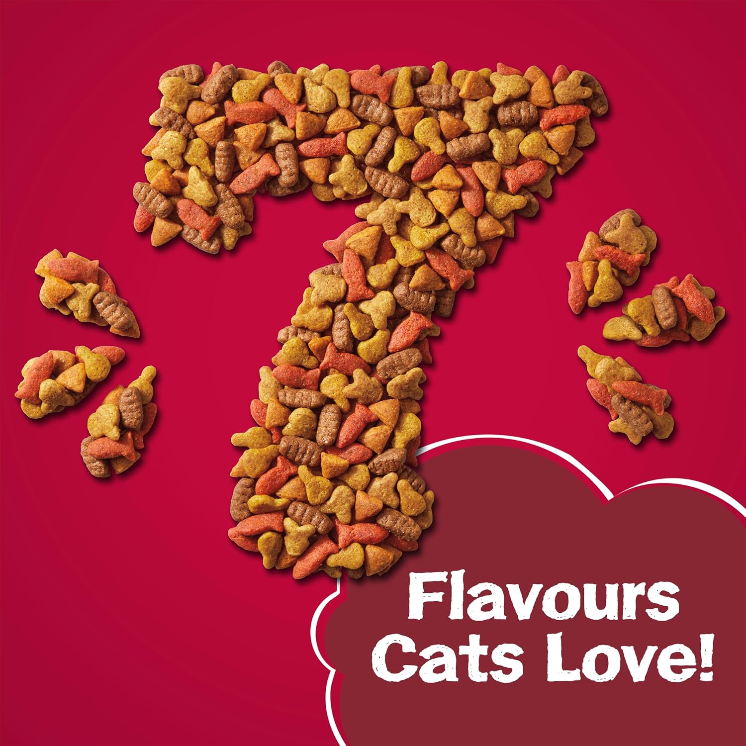 Friskies 7 Dry Cat Food - 7.26 kg Bag