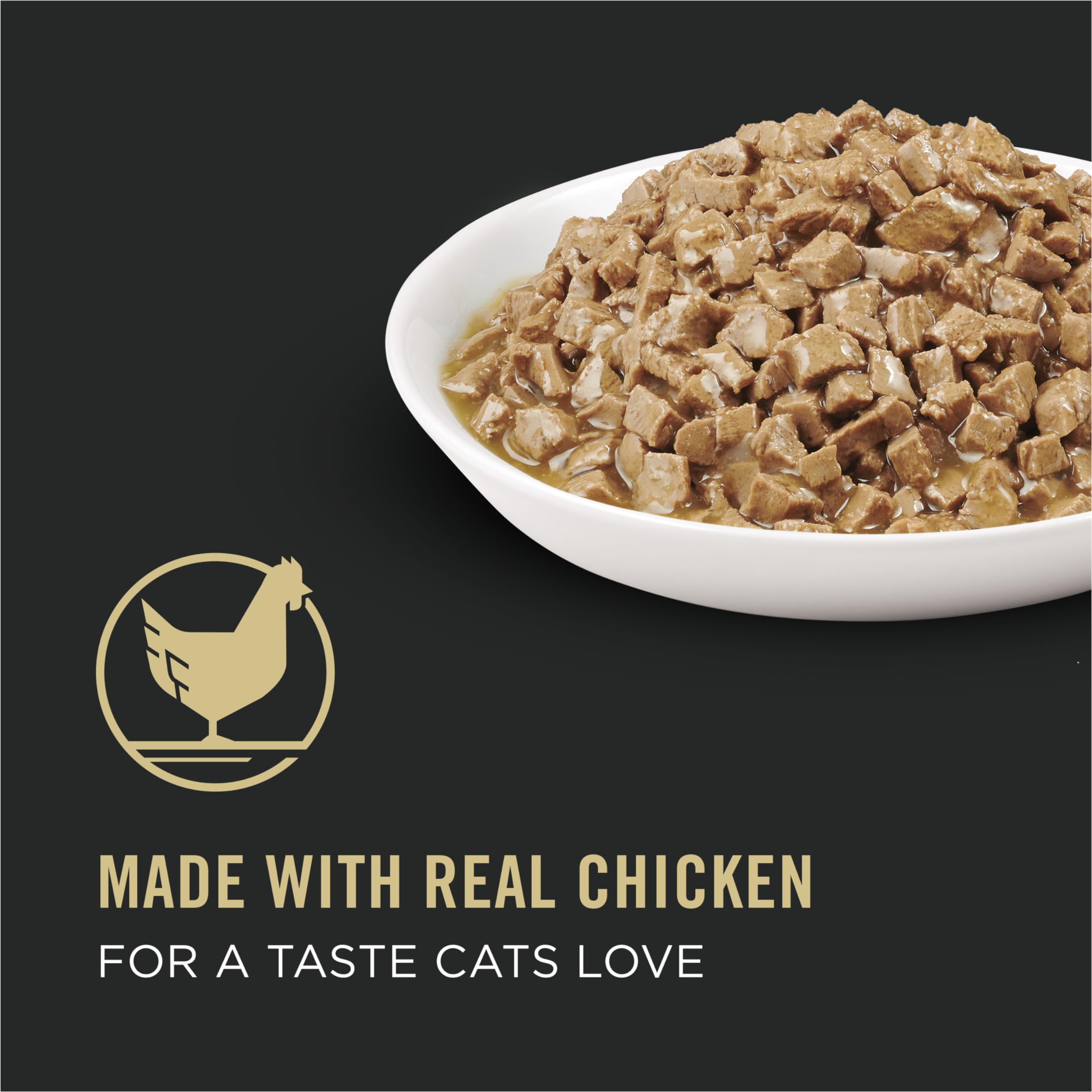Purina Pro Plan Urinary Tract Health Wet Cat Food, Chicken Entrée - 156 g Can (24 Pack)