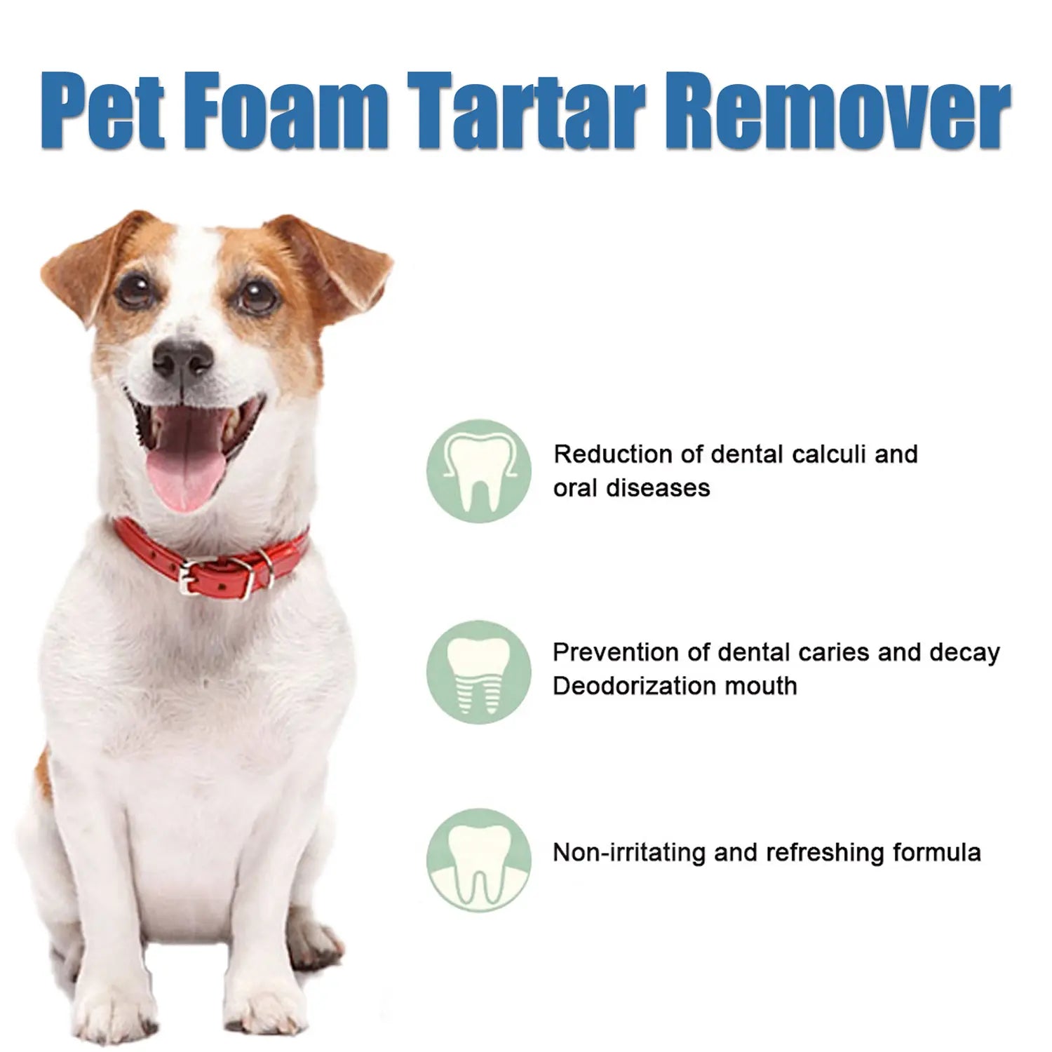 Truerelief PET Dog Oral Care Spray, Vet-Recommended Breath Freshener & Plaque Softener, No-Brushing Solution for Tartar Reduction, Gum Redness & Infection Relief, Cleaner Teeth, Plaque Softer