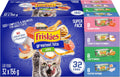 Friskies Greatest Hits Wet Cat Food, Pate Variety Pack 4 Flavours - 156 g Can (32 Pack)