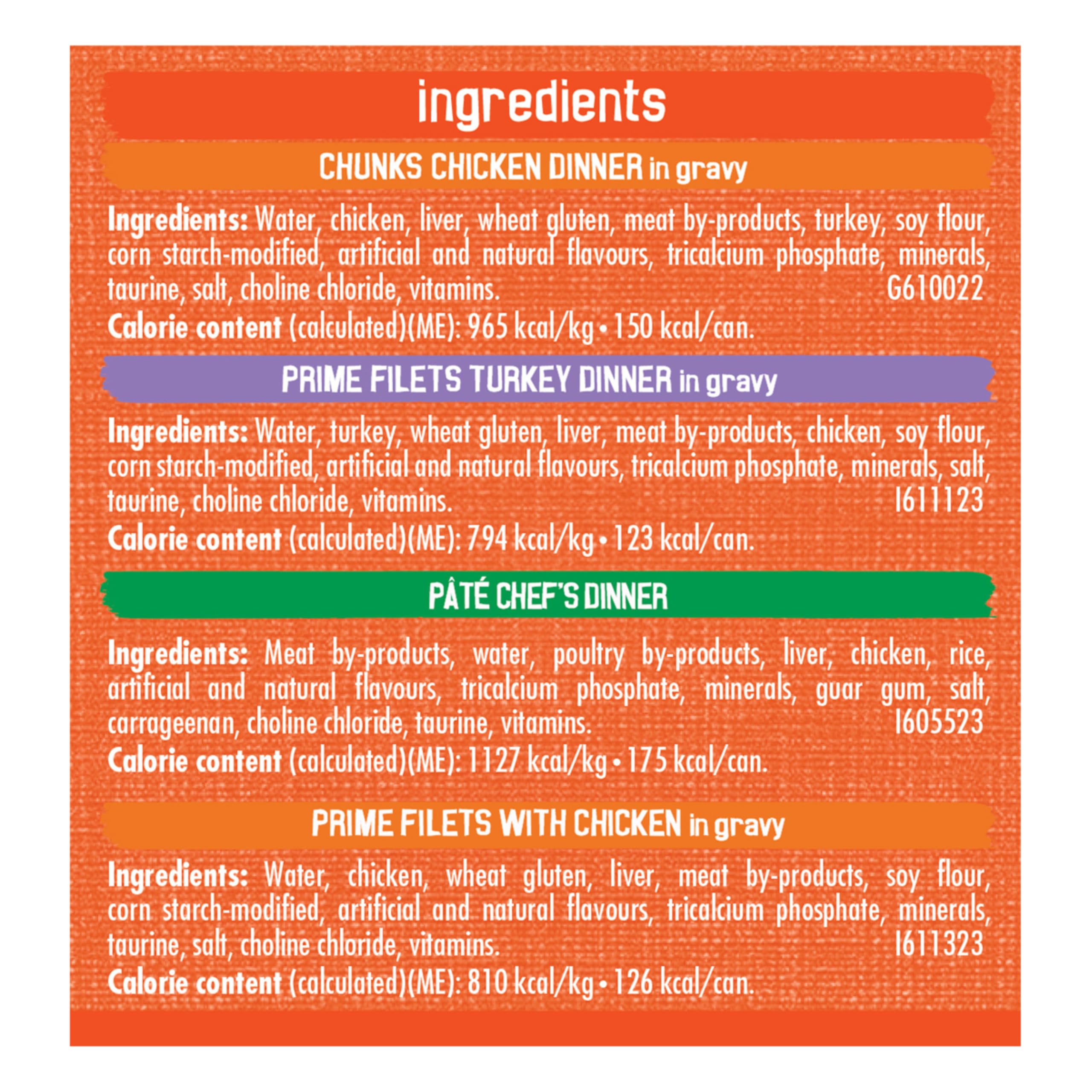 Friskies Poultry Wet Cat Food, Variety Pack 4 Flavours - 156 g Can (32 Pack)
