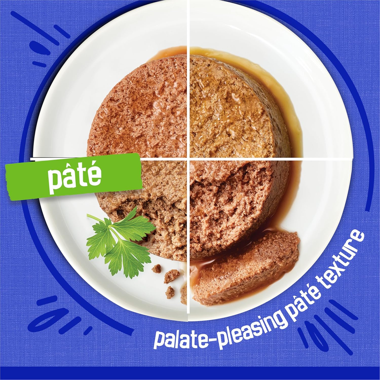 Friskies Greatest Hits Wet Cat Food, Pate Variety Pack 4 Flavours - 156 g Can (32 Pack)