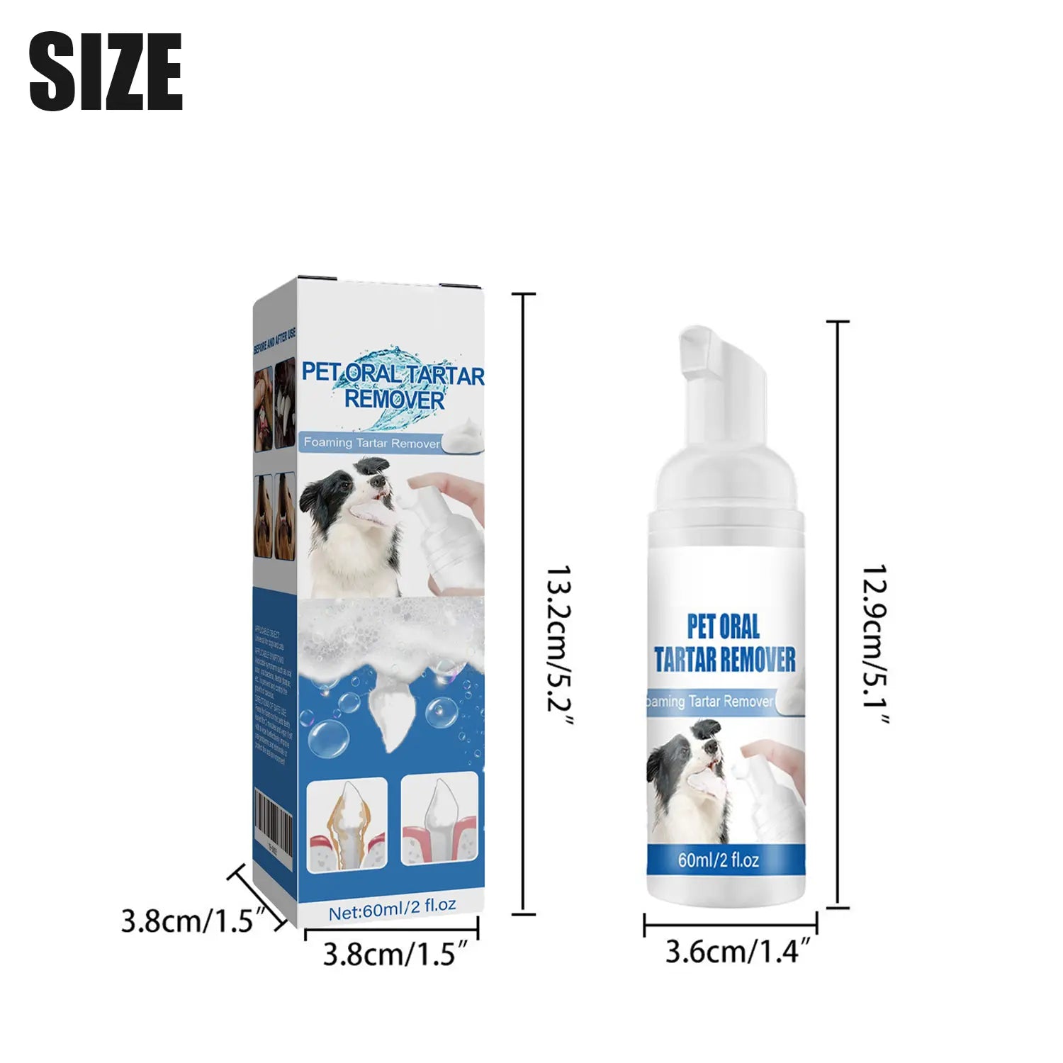 Truerelief PET Dog Oral Care Spray, Vet-Recommended Breath Freshener & Plaque Softener, No-Brushing Solution for Tartar Reduction, Gum Redness & Infection Relief, Cleaner Teeth, Plaque Softer