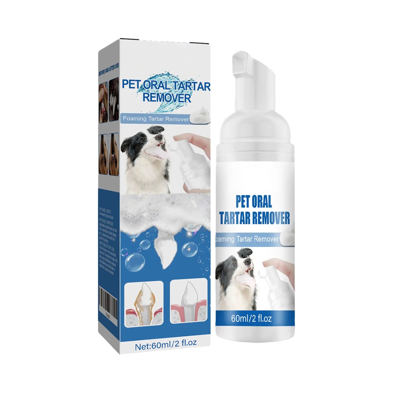 Truerelief PET Dog Oral Care Spray, Vet-Recommended Breath Freshener & Plaque Softener, No-Brushing Solution for Tartar Reduction, Gum Redness & Infection Relief, Cleaner Teeth, Plaque Softer