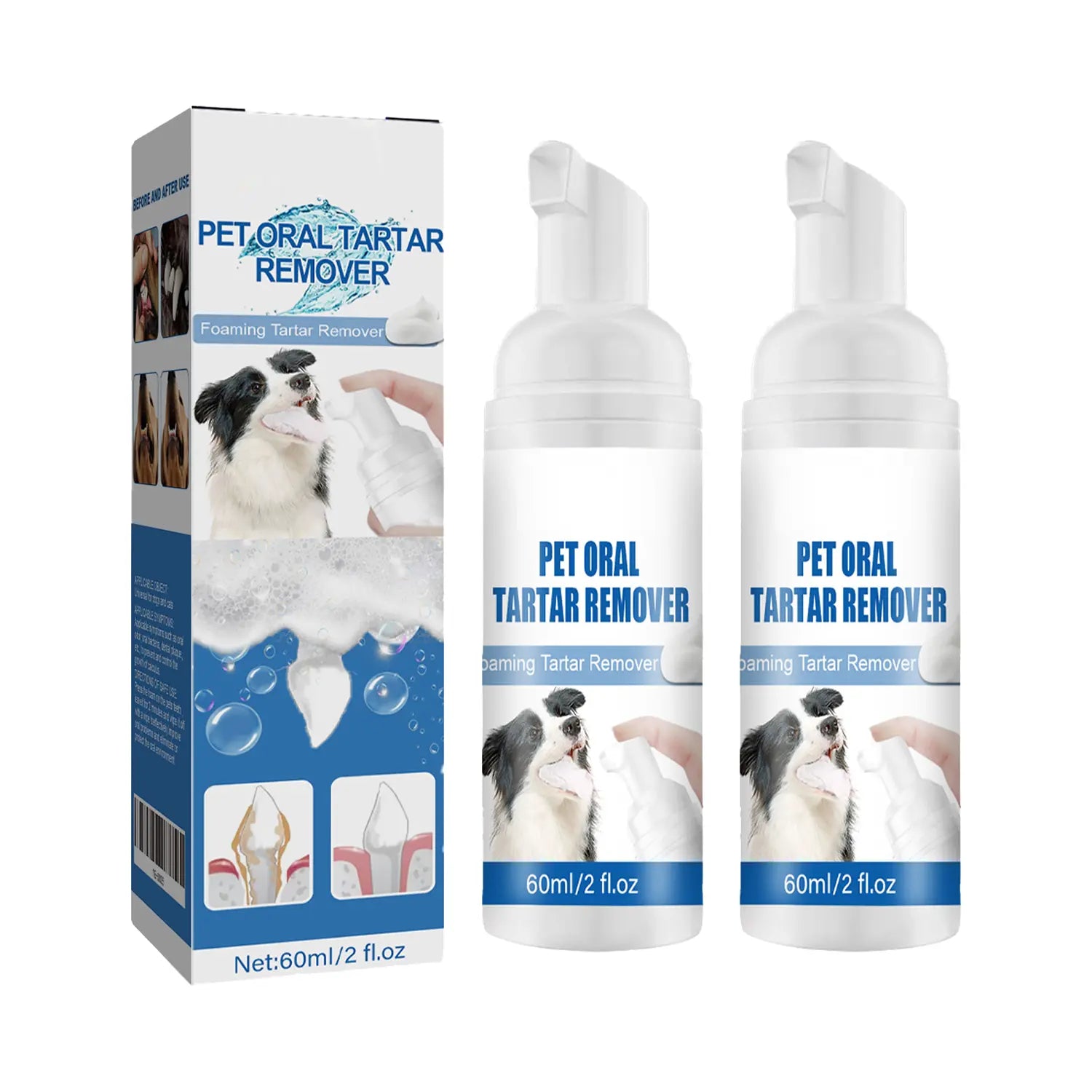 Truerelief PET Dog Oral Care Spray, Vet-Recommended Breath Freshener & Plaque Softener, No-Brushing Solution for Tartar Reduction, Gum Redness & Infection Relief, Cleaner Teeth, Plaque Softer